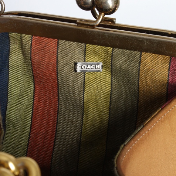 Bonnie Cashin for Coach Small Double Header Tote Bag Chain Strap Vintage 60s HTF - Picture 17 of 17